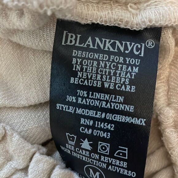 Blank NYC Linen Blend HR Shorts - Picture 6 of 6